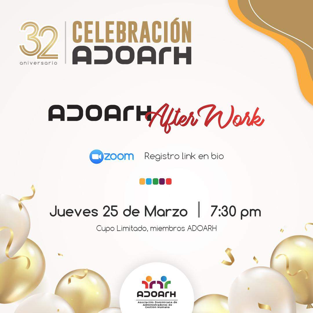 Aniversario AfterWork 25 Marzo 2021