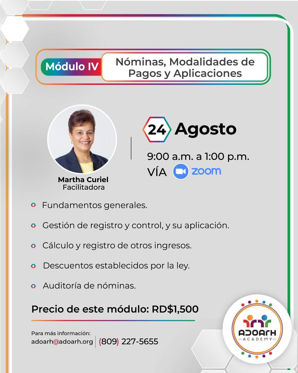 Módulos Adoarh Academy 2024 Módulo 4 (Post)