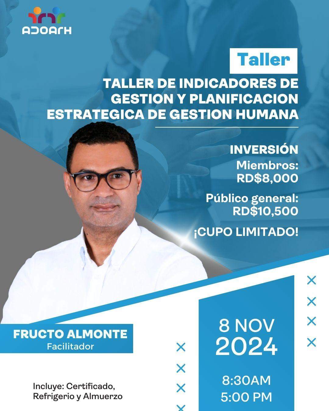 TALLER DE INDICADORES DE GESTION Y PLANIFICACION ESTRATEGICA DE GESTION HUMANA